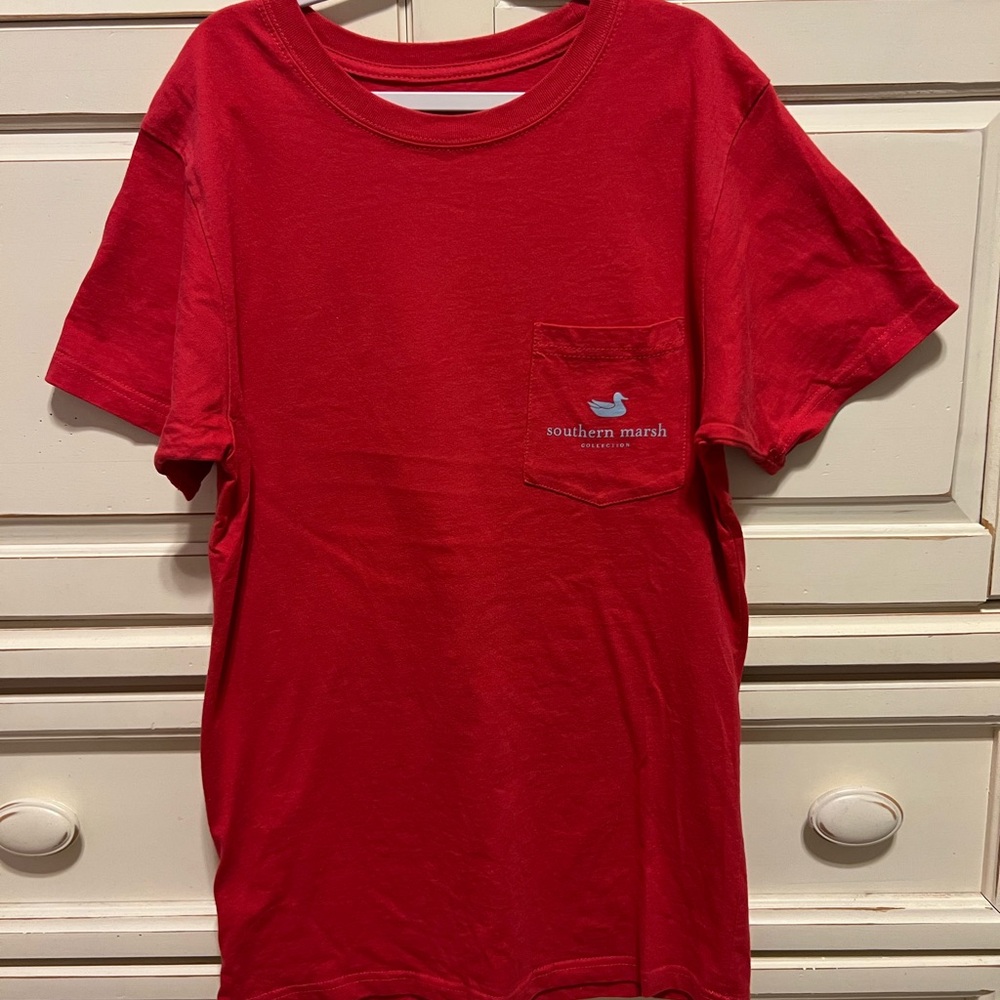 Southern Marsh Classic Red Tee